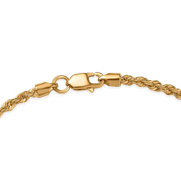 Kordelkette Armband in 916 Gelbgold image number 3